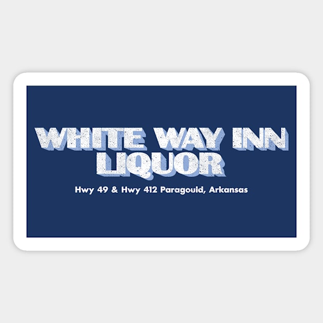 White Way Inn Magnet by rt-shirts